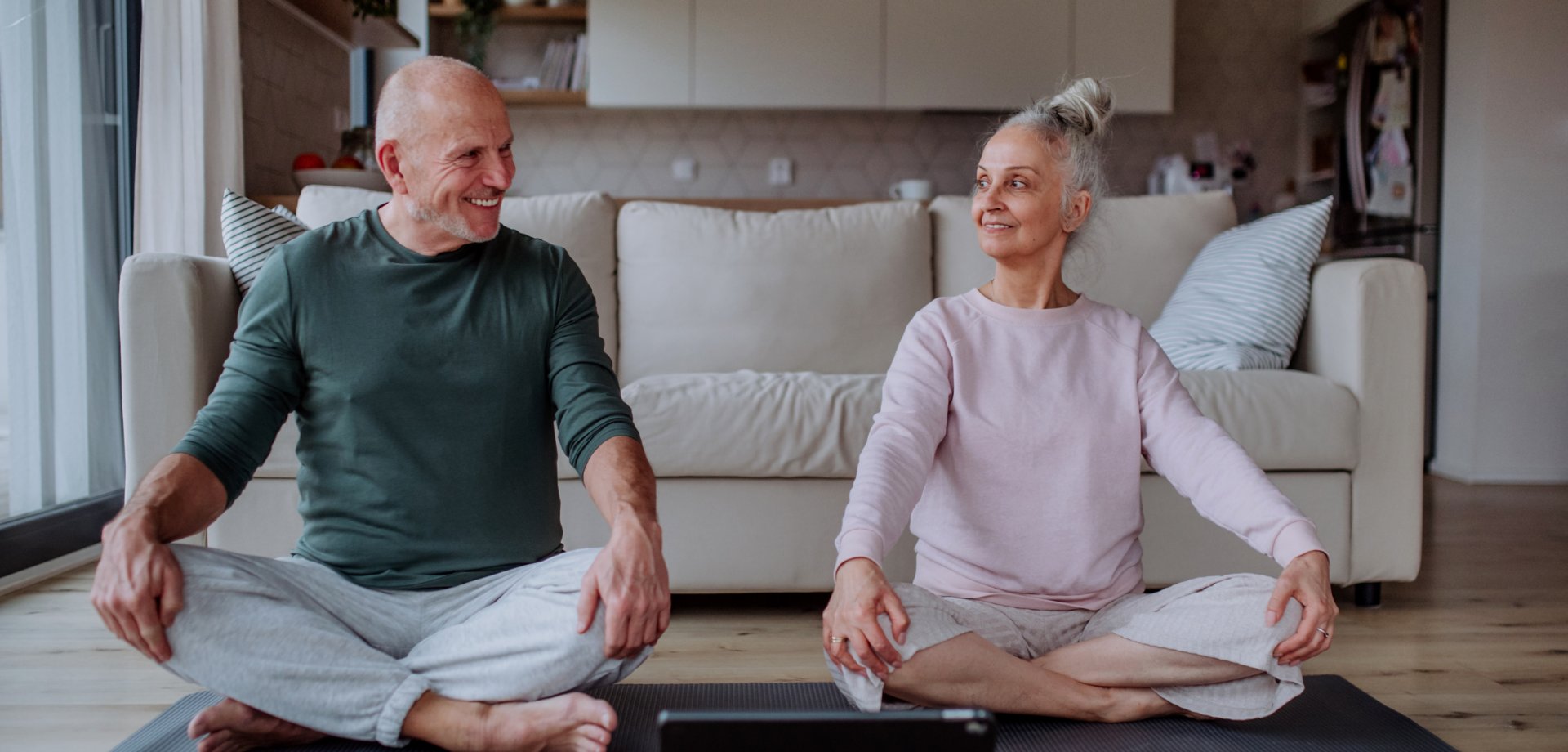 Acupuncture of Iowa Iowa City couple yoga